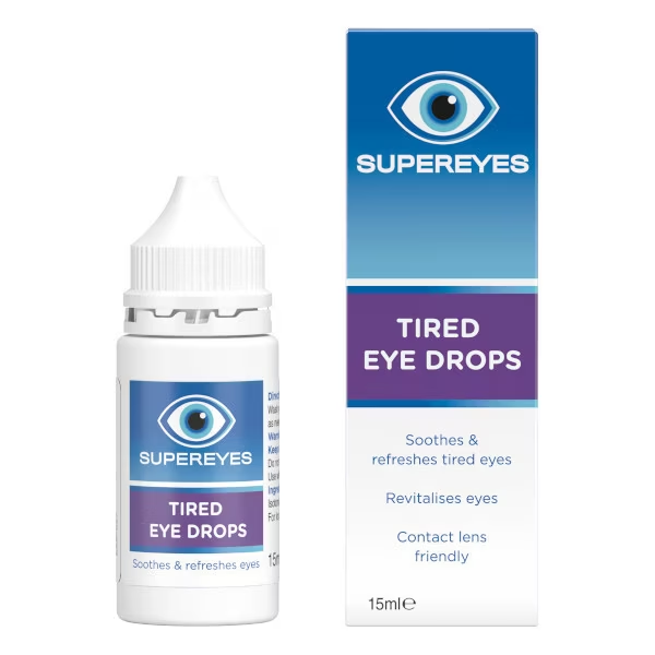 Supereyes Tired Eye Drops 15ml Supereyes Tired Eye Drops 15ml